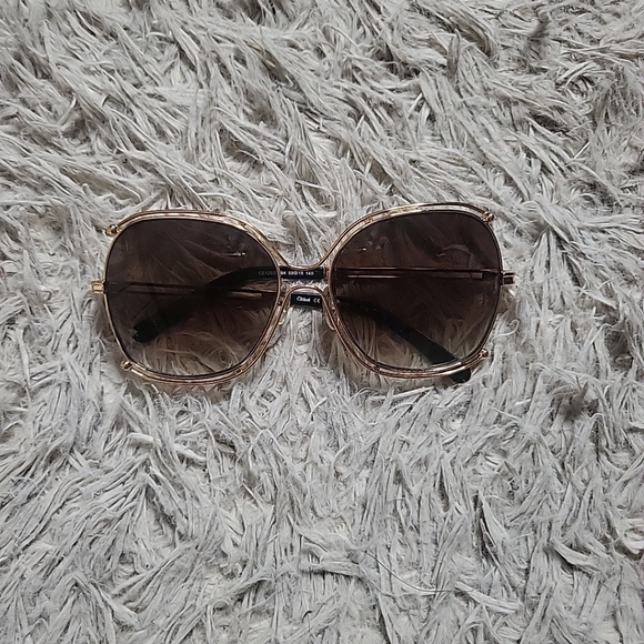Chloe Sunglasses Square Isidora Glam CE129S Made in Italy